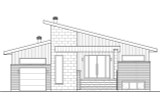 Contemporary House Plan - 15341 - Front Exterior