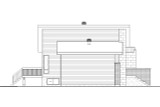 Contemporary House Plan - 15341 - Left Exterior