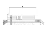 Contemporary House Plan - 15341 - Right Exterior