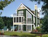 Country House Plan - 60090 - Front Exterior