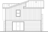 Contemporary House Plan - 46094 - Rear Exterior