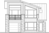 Contemporary House Plan - 46094 - Front Exterior