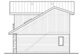 Contemporary House Plan - 46094 - Right Exterior