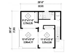 Secondary Image - Contemporary House Plan - 46094 - 2nd Floor Plan
