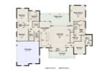 Southern House Plan - St. Charles Place 64159 - 1st Floor Plan
