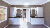 Farmhouse House Plan - 52486 - Master Bathroom