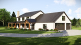 Farmhouse House Plan - 79153 - Right Exterior