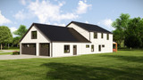 Farmhouse House Plan - 79153 - Rear Exterior