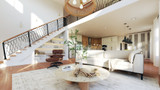 Farmhouse House Plan - 79153 - Living Room