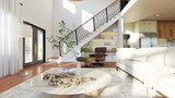 Farmhouse House Plan - 79153 - Living Room