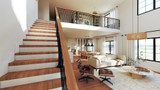 Farmhouse House Plan - 79153 - Staircase