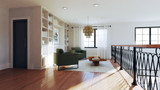 Farmhouse House Plan - 79153 - Loft