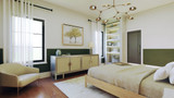 Farmhouse House Plan - 79153 - Master Bedroom