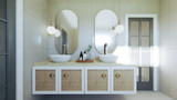 Farmhouse House Plan - 79153 - Master Bathroom