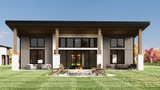Modern House Plan - 54720 - Rear Exterior