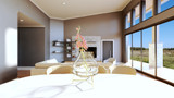 Modern House Plan - 54720 - Great Room