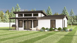 Contemporary House Plan - 57985 - Front Exterior