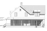 Country House Plan - Willow Creek 70615 - Right Exterior
