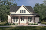 Farmhouse House Plan - Stevens 72568 - Front Exterior
