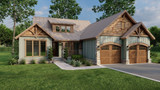 Craftsman House Plan - Appalachian 40623 - Front Exterior