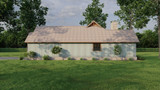 Craftsman House Plan - Appalachian 40623 - Right Exterior