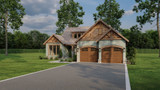 Craftsman House Plan - Appalachian 40623 - Right Exterior