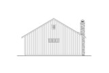 Secondary Image - Craftsman House Plan - Garage w/ Living 80937 - Rear Exterior