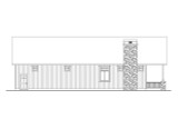 Craftsman House Plan - Garage w/ Living 80937 - Left Exterior