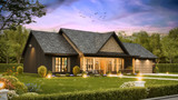 Traditional House Plan - Yates 3 55953 - Left Exterior