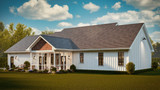Traditional House Plan - Yates 3 55953 - Rear Exterior