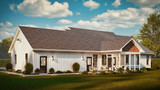 Traditional House Plan - Yates 3 55953 - Rear Exterior