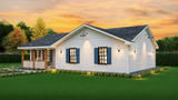 Traditional House Plan - Capps 4 15669 - Right Exterior