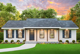 Traditional House Plan - Erica 2  11264 - Front Exterior
