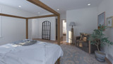 Colonial House Plan - Belle Isle 77616 - Master Bedroom