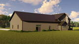 Country House Plan - 34558 - Rear Exterior