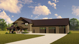 Country House Plan - Plan 34558 - Front Exterior - 