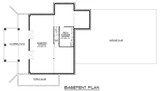 Country House Plan - 34558 - Basement Floor Plan