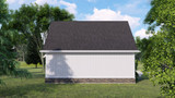 Cottage House Plan - 66322 - Rear Exterior