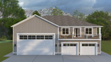 Farmhouse House Plan - Legette 58256 - Front Exterior