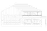 Farmhouse House Plan - Legette 58256 - Front Exterior