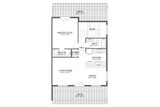 Farmhouse House Plan - Legette 58256 - 2nd Floor Plan