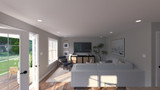 Farmhouse House Plan - Legette 58256 - Family Room