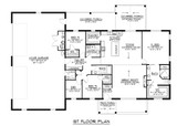 Farmhouse House Plan - 25323 - 1st Floor Plan