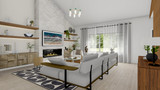 Farmhouse House Plan - 25323 - Great Room