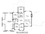 Country House Plan - 91779 - 2nd Floor Plan