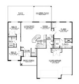 Craftsman House Plan - 98586 - 1st Floor Plan