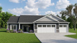 Craftsman House Plan - 98586 - Front Exterior