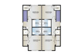 Modern House Plan - Monarch 1 44846 - 2nd Floor Plan