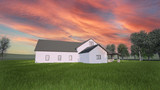 Farmhouse House Plan - The Fox & Elm 12610 - Exterior