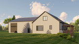 Country House Plan - 34591 - Rear Exterior